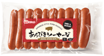 nh-foods-japanese-style-arabiki-pork-sausage-packaging NH Foods 일본식 아라비키 포크 소세지 패키지