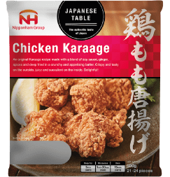 JAPANESE TABLE 닭다리살 가라아게 500g 패키지 이미지.